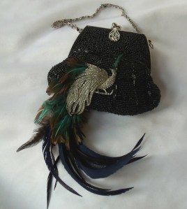 peacock purse
