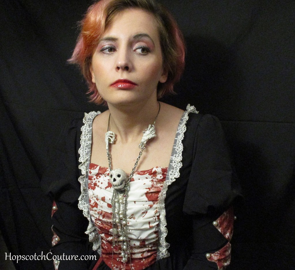 Large Skeleton Necklace, Handmade by Marelle Couture, see it here: https://hopscotchcouture.com/products/large-skeleton-necklace-skulls-n-chains-formal-necklace-large-statement-necklace-ooak-coffin-box-included?_pos=4&_psq=skelte&_ss=e&_v=1.0 #skeletonnecklace #largeskeletonnecklace #skeletonjewelry