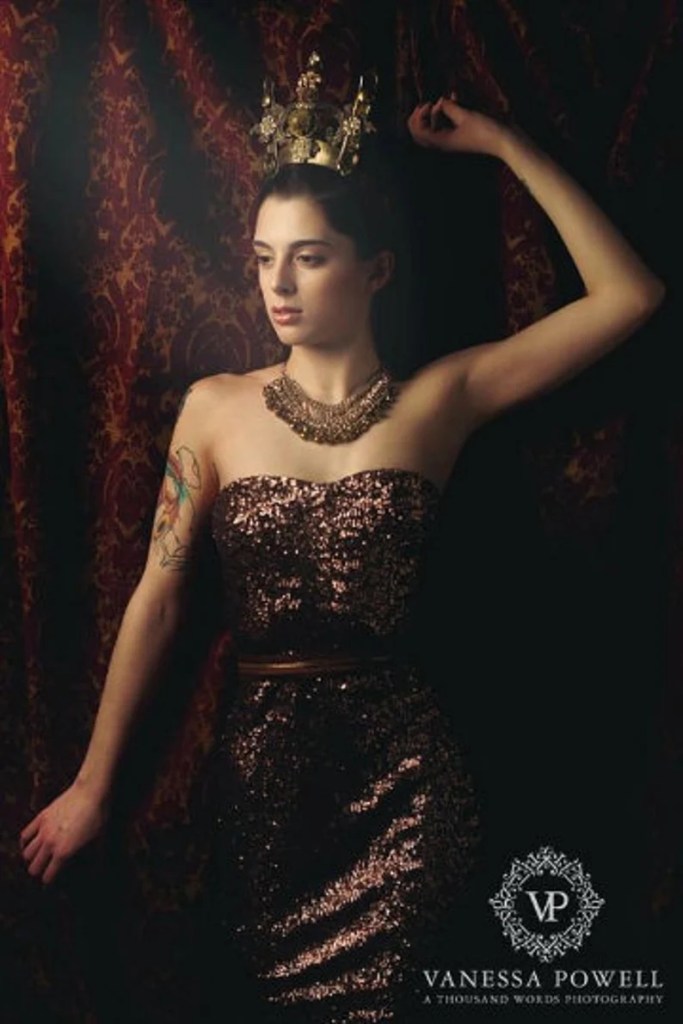 Bridal Headpiece, royal brass-crown made with antique hardware and vintage jewelry by Marelle Couture for Hopscotch Couture. https://hopscotchcouture.com/products/custom-made-crowns-statement-royal-accessory-stage-n-screen-accessory-formal-crowns-made-to-order-by-marelle-couture #bridalcrown #custommadebridalcrown #brassroyalcrown #royalcrown 
