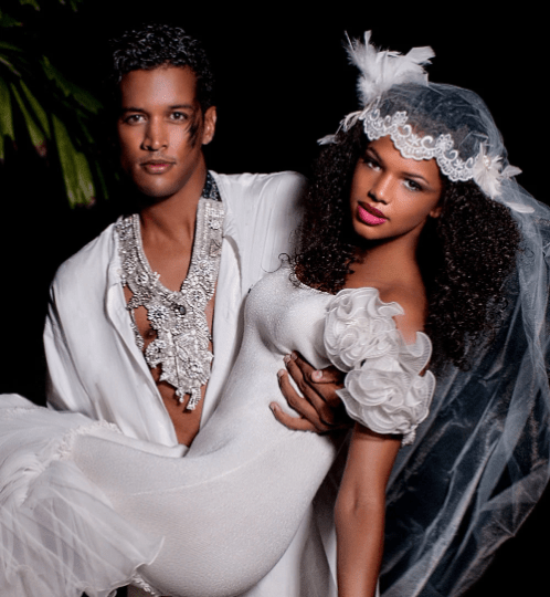 Model Wearing Large Statement Bridal Bib Necklace, Made to order by Marelle Couture for Hopscotch Couture. https://hopscotchcouture.com/products/statement-bib-necklace-ooak-custom-jewellery-made-to-order-formal-large-neck-piece-theatrical-necklace-custom-made-film-and-screen?_pos=10&_sid=35ba028c9&_ss=r #BridalBibNecklace #StatementBridalNecklace #MadetoOrderNecklace 